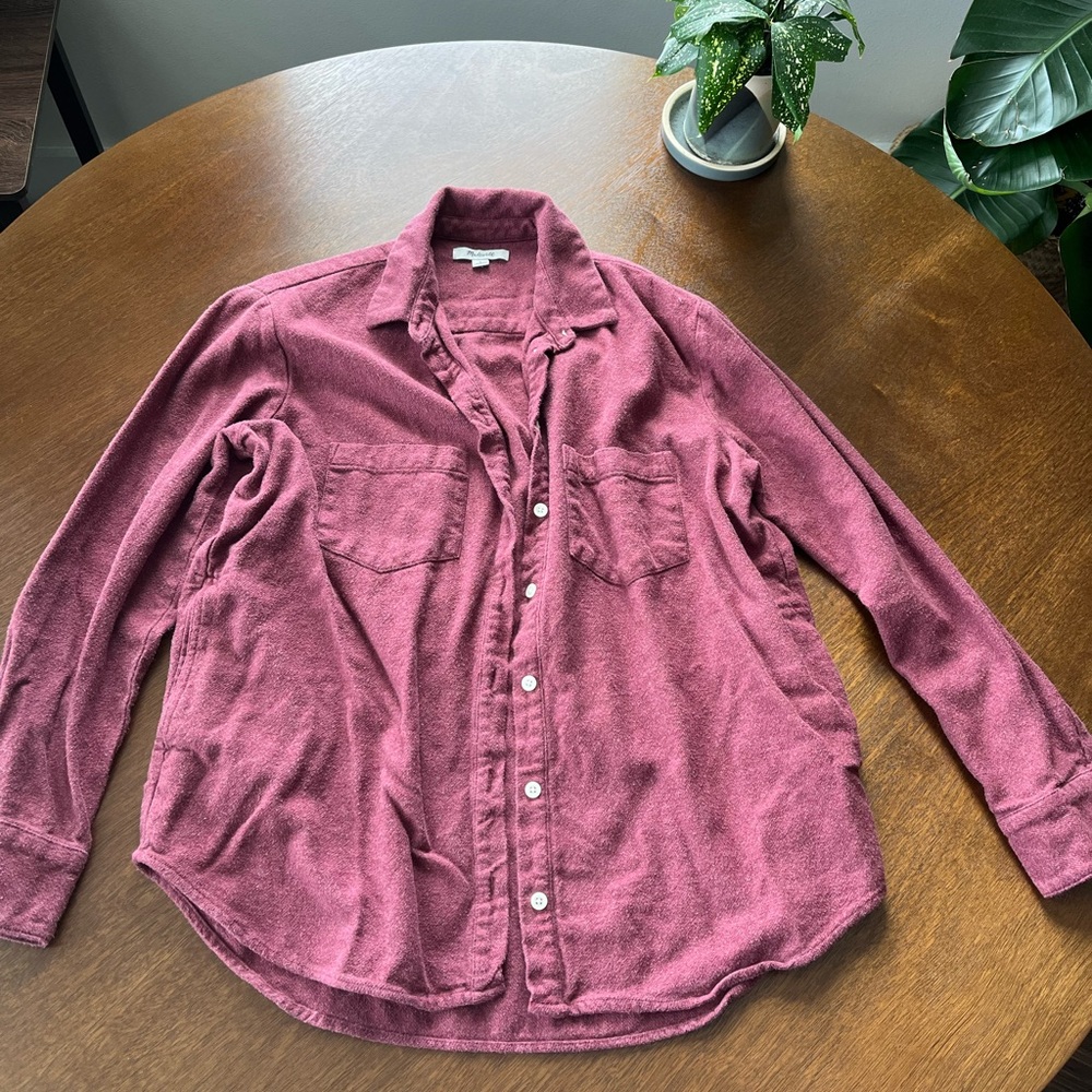 Madewell Ex Boyfriend Oversized Flannel